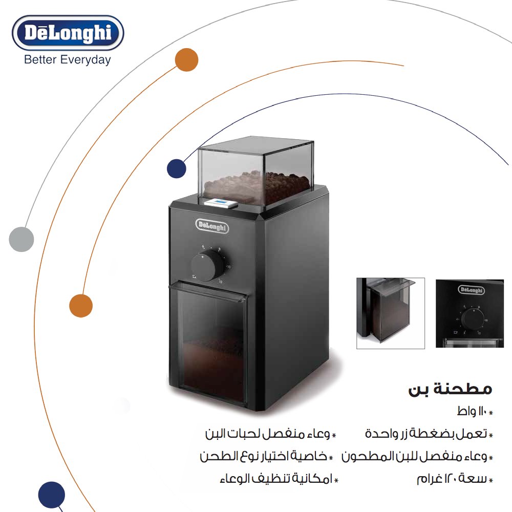 freshthinkingsa's tweet photo. جهاز طحن القهوة من ديلونجي، تفاصيل المنتج على الرابط:
https://t.co/oTbaSlMRgl https://t.co/XMNIvg1FUN
