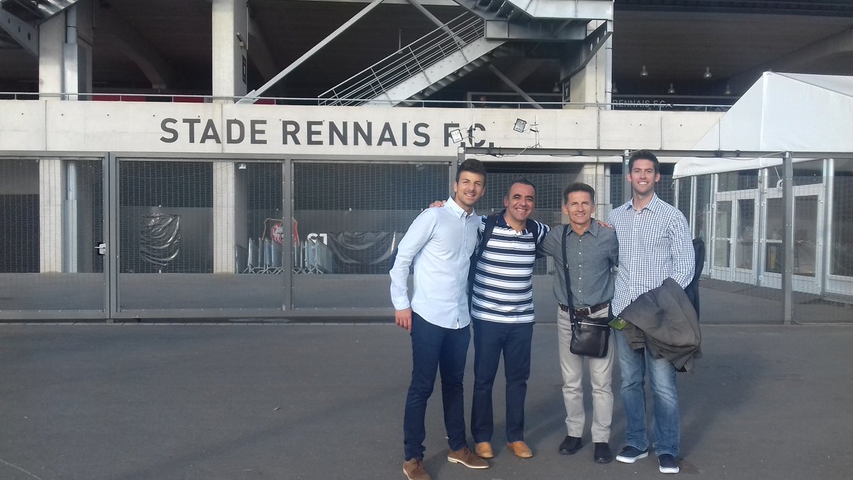 rafaballesterr's tweet photo. Almost #WCSS17 in Rennes!
Nice to meet again, great to share β½οΈ & π ideas with passionate colleagues!! https://t.co/NAFUvTUjKx