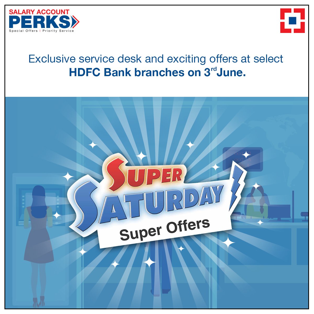 Hdfc Bank On Twitter Supersaturday For Corporate Salary Account