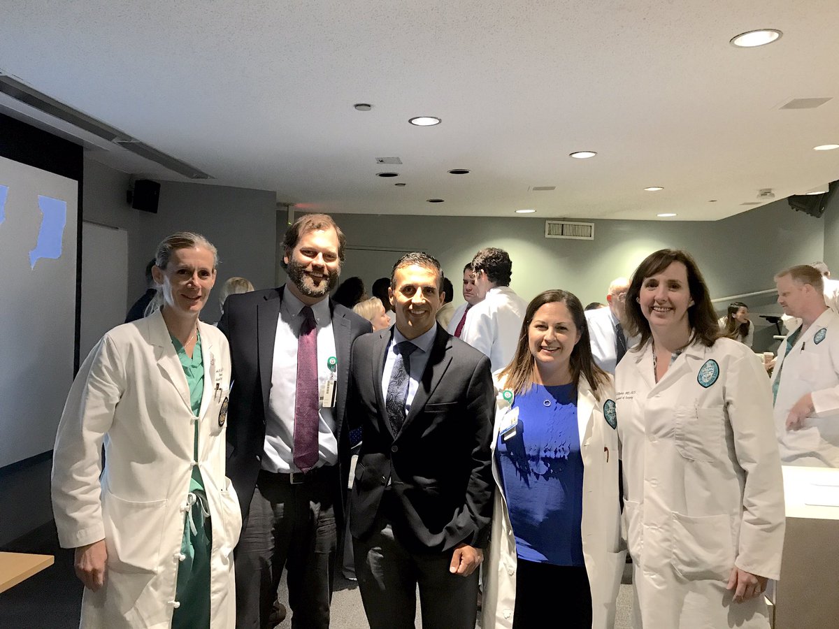 Tulane_Surgery's tweet photo. Drs. Moore, Ducoin, Ibrahim, Schroll, and Killacky at our Friday Grand Rounds. #traumasurgery #masscasualtytraining #traumapreparedness https://t.co/TMQqhEdH9O