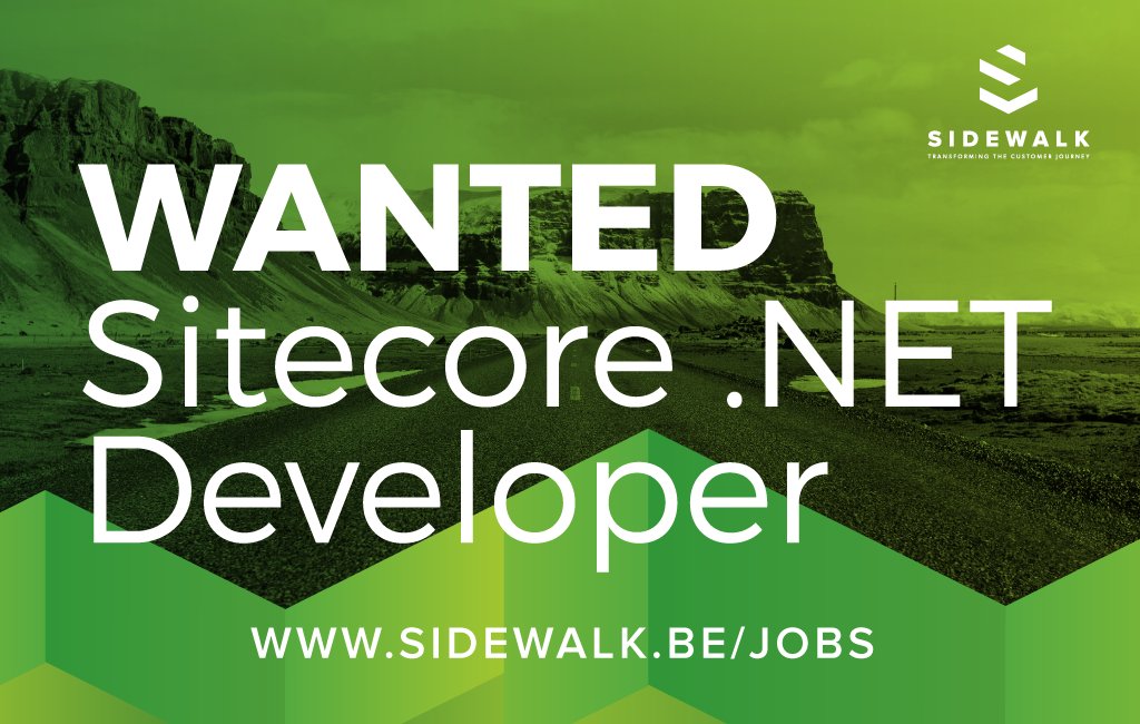 sitecoreheroes's tweet image. WANTED: Sitecore .NET Developer. Join our devteam! Work on #webprojects &amp;amp; deliver #marketingplatforms. =&amp;gt; bit.ly/2swCcqj