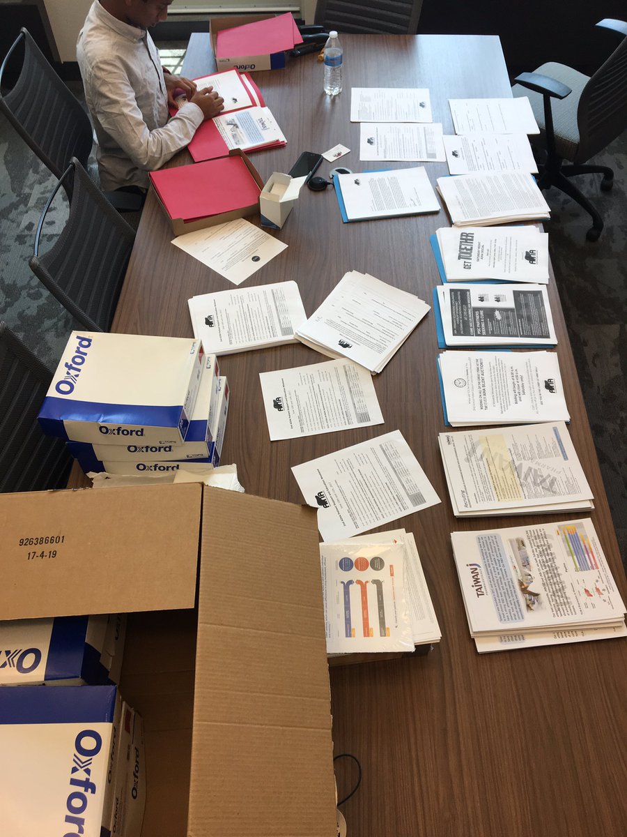 AIH_Association's tweet photo. Patient support and Education conference prepping. A party for you 200 best friends takes lots of work. #AIHA2017 https://t.co/QLjVSApFOe