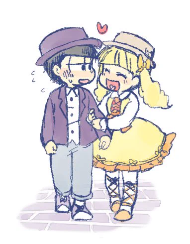 はらじく一十四
くっついてない２人がいちゃつく話 