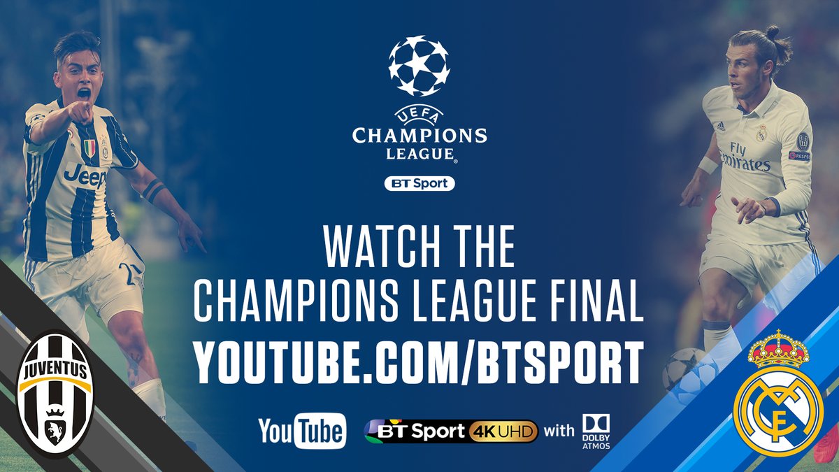 youtube bt sport champions league
