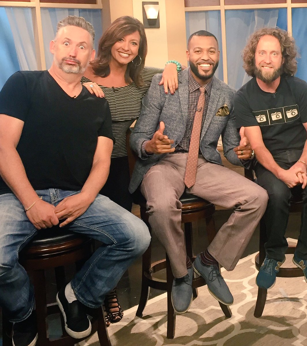 In the house!! No better way to end the week .. comedians <a href="/HarlandWilliams/">Harland Williams</a> and <a href="/JoshBlueComedy/">Josh Blue</a>!