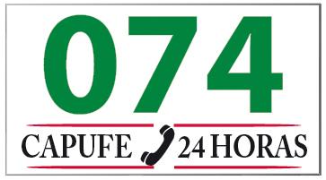 CAPUFE's tweet photo. Si necesita asistencia médica prehospitalaria, auxilio vial o información de las carreteras de CAPUFE llame al 074. https://t.co/ZocqNMDzFM