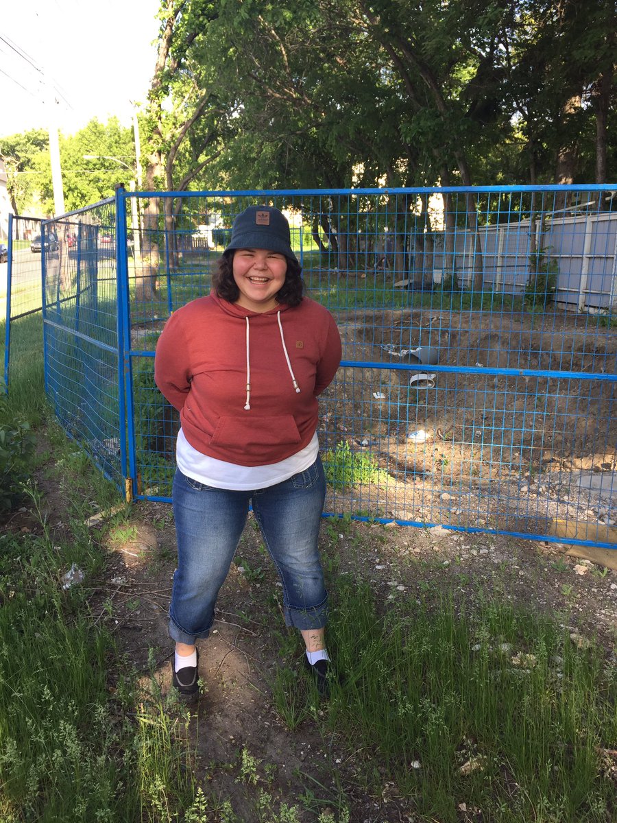 My before photo in front of the future HIV Prenatal Home!!! 🤗 #InSolidarity #sanctumsurvivorYXE