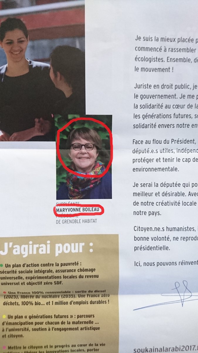 Destot1988's tweet photo. @AlanConfesson @GrenobleRCGE Faut vite porter plainte contre ce tract alors. Précision: @maryvaverte n'était pas colistière de mon jéjé @JeromeSafar mais de #mimich https://t.co/QYlETfYHNk