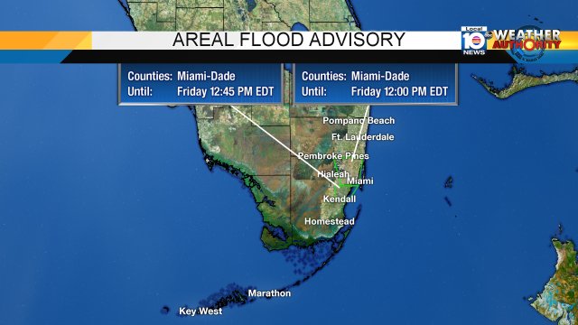 Local 10 WEATHER ALERT - Areal Flood Advisory issued for the highlighted areas. More info bit.ly/krCDQ?utm_medi… https://t.co/iCweGZjgtF