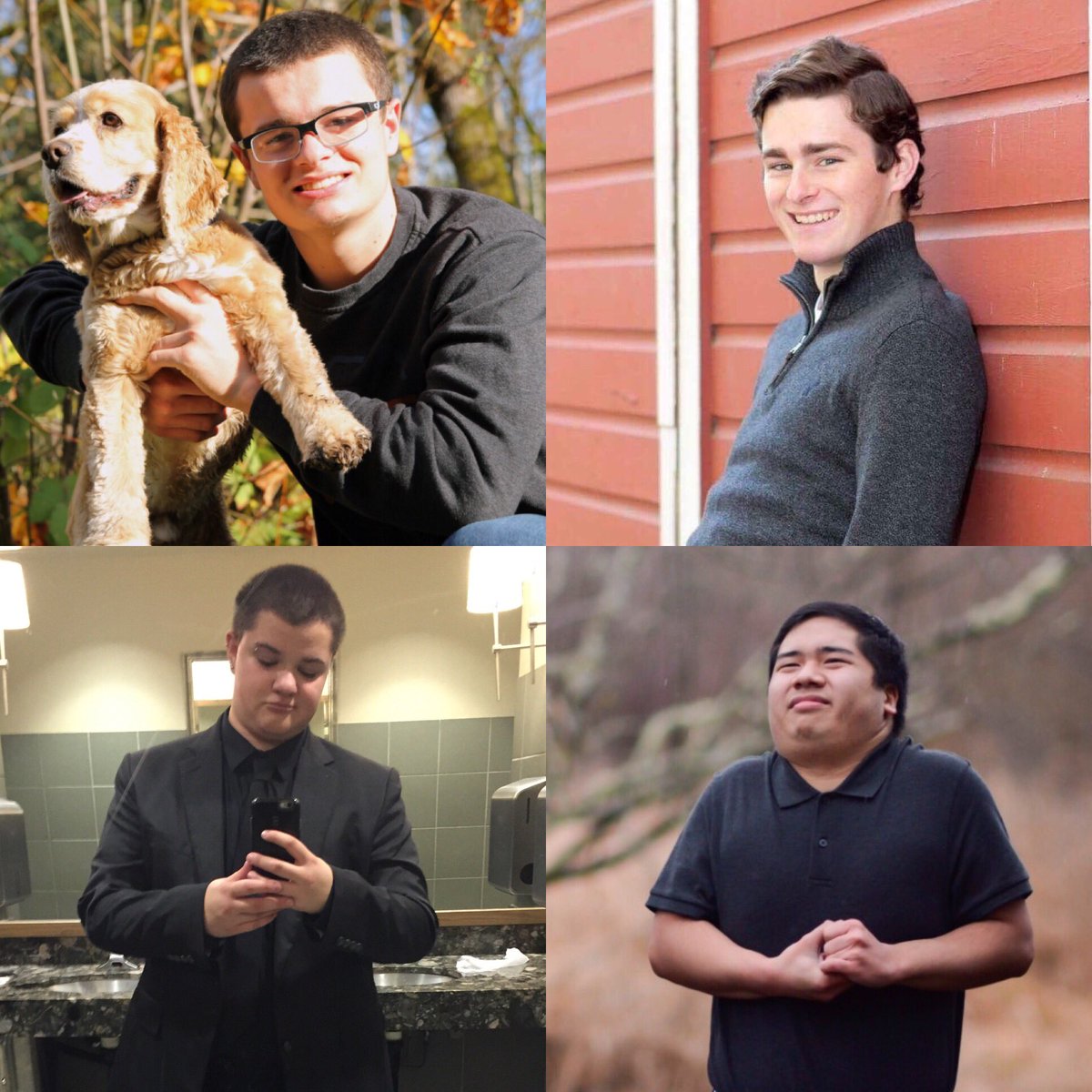 gostangsbaby's tweet photo. PROM KING NOMINEES: Jake Allen, Mason Bernardo, Ben Broughton, Ben Formantes, Luke Kennedy, Taiga Koffron, Devon La Pierre, Malhar Patel https://t.co/TDhHAcj16M