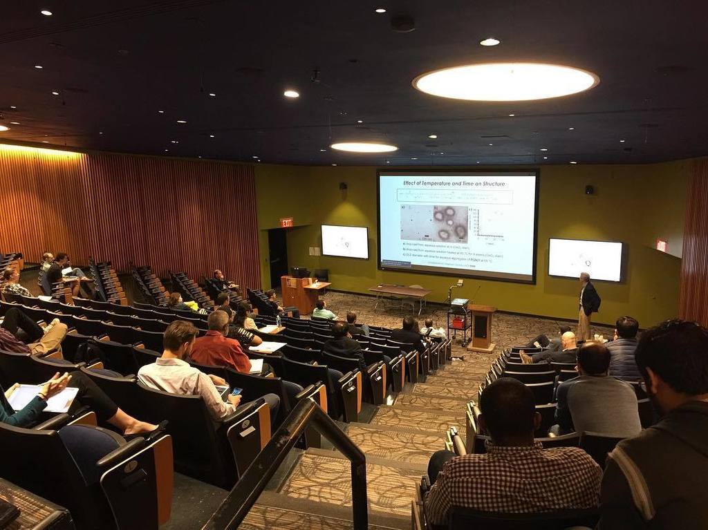 asrc_gc's tweet photo. Day two of #EmergentMacro is underway with Robert B Grubbs of Stony Brook University speaking on synthesized organ… https://t.co/Ol0AN92j21 https://t.co/5ma4fyfndi