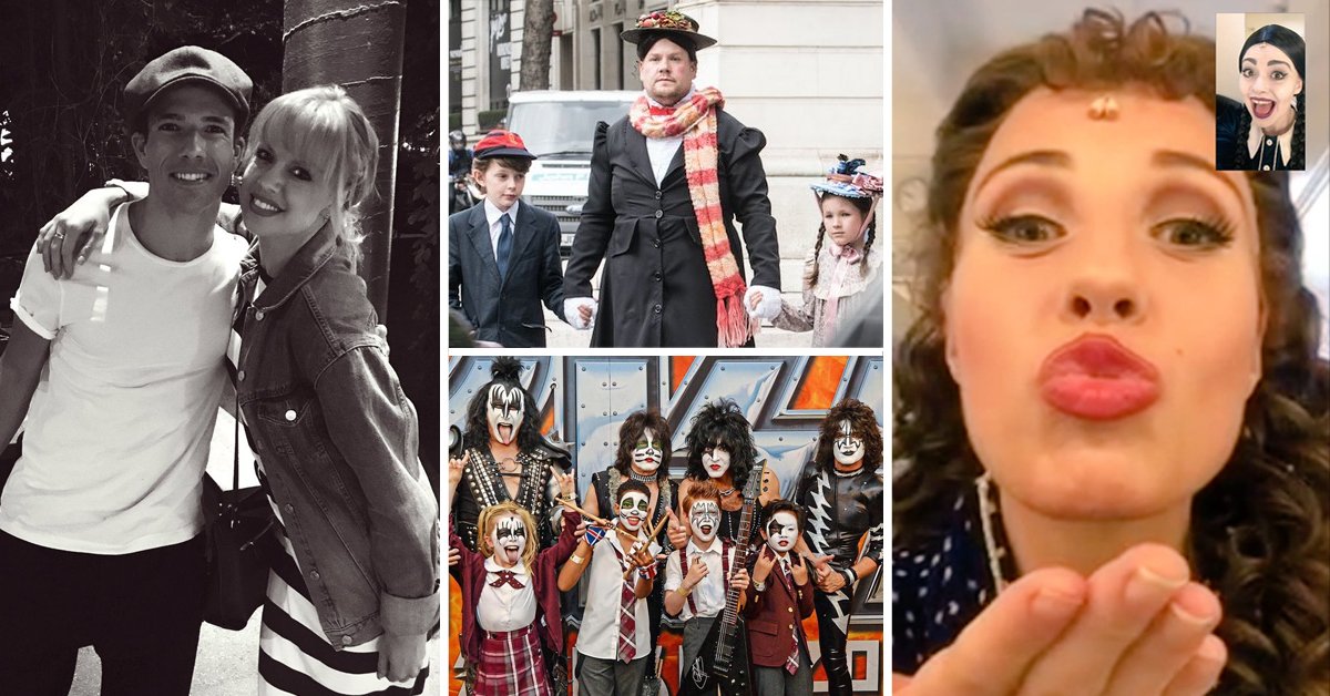 WhatsOnStage's tweet image. James Corden as Mary Poppins, a stagey FaceTime and mischief with Derren Brown make this week's pics wos.im/2rsAtTw