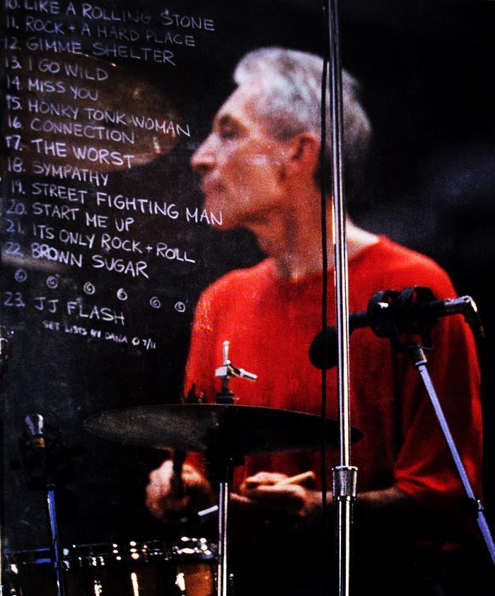 Happy birthday to Charlie Watts of The Rolling Stones   