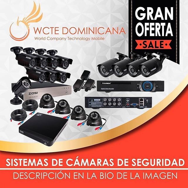 wctedoficial's tweet photo. SISTEMAS DE CAMARAS DE SEGURIDAD Desde 13,990 Pesos con Instalación Sencilla Incluida No Incluye Monitor, 1 Año De Garantía +18095691341 https://t.co/RwjNYr2rpr
