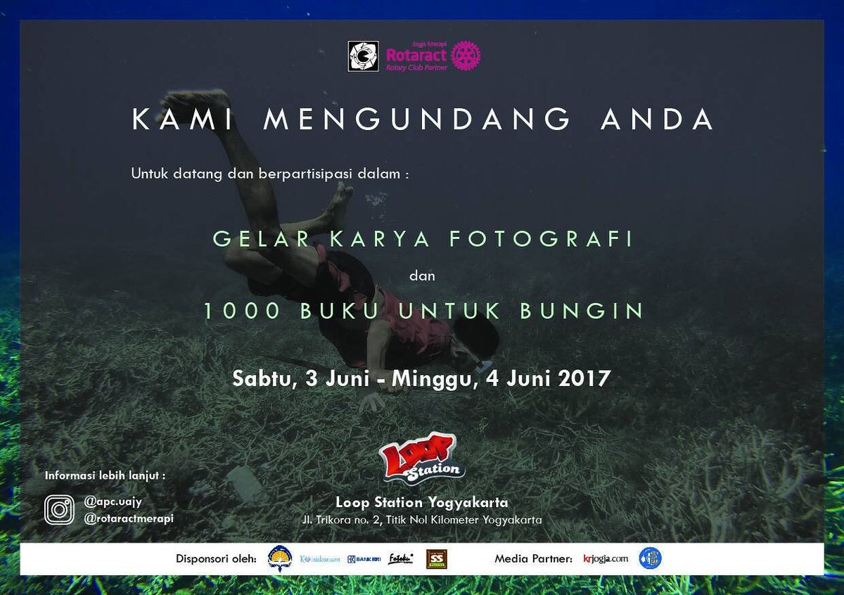 Kami mengundang anda semua.