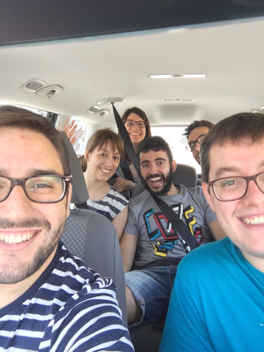 gcarpiodelsaz's tweet photo. El equipo #SEO de @RelevantTraffic camino del @cwzgz! https://t.co/Rh88svH72u