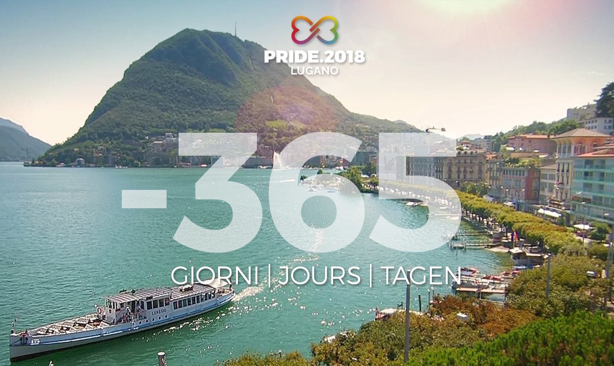 pride_2018's tweet photo. Tra un anno esatto Lugano sarà con tutti i colori dell'arcobaleno @luganomycity https://t.co/xGWuHUNqvO