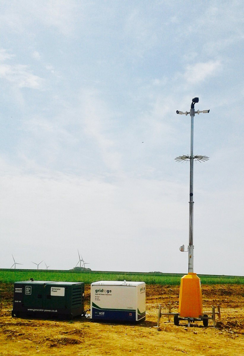 _AntoineALLAIRE's tweet photo. Mise sous surveillance de deux nouveaux parcs Éolien en Normandie #JCBSmartTower #vpsgroup #vpsfrance #securitechantier https://t.co/Leb6MUz445
