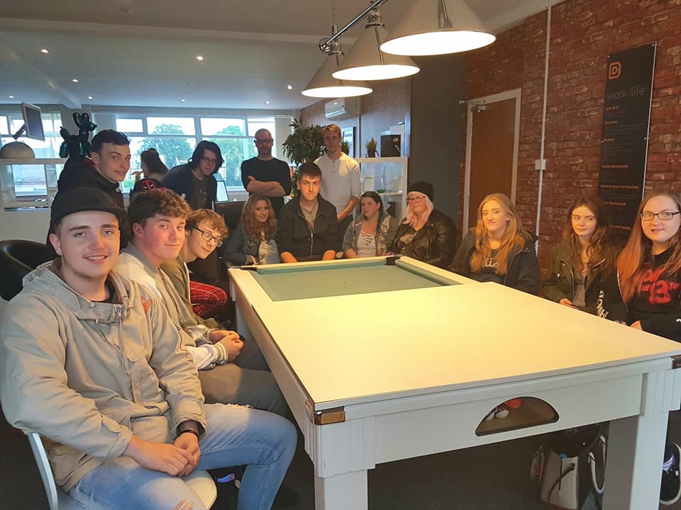 Colleen_Porte's tweet photo. Huge thanks to Kris Kirk and the team @BBDcreative for welcoming @AyrshireColl Graphic Design students this week. #problemSolving https://t.co/l0yzvuUklo