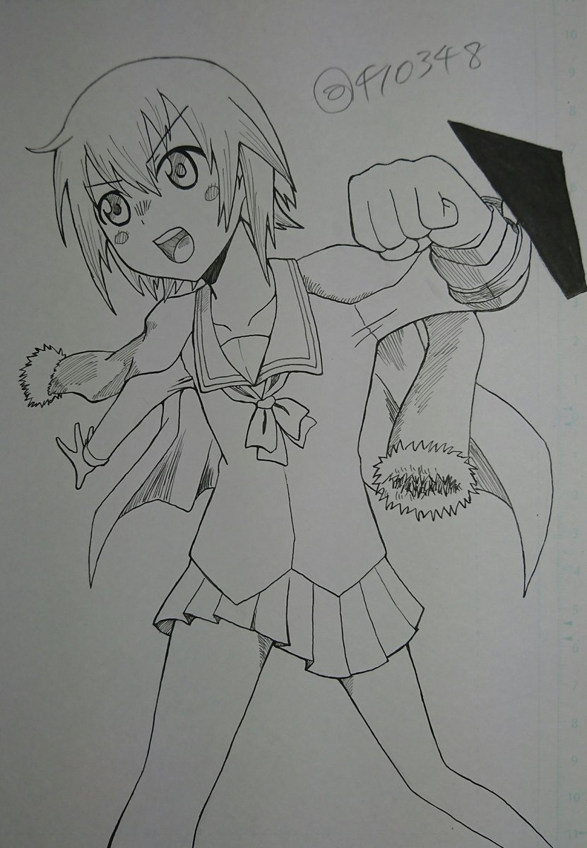 はぁぁ今日も色塗れないなぁぁぁぁ
#艦これ版深夜の真剣お絵描き60分一本勝負 #艦これ版真剣お絵描き60分一本勝負_20170602
ところで占守ってタッグフォースのモブデュエリストっぽく無いですか?というイラスト