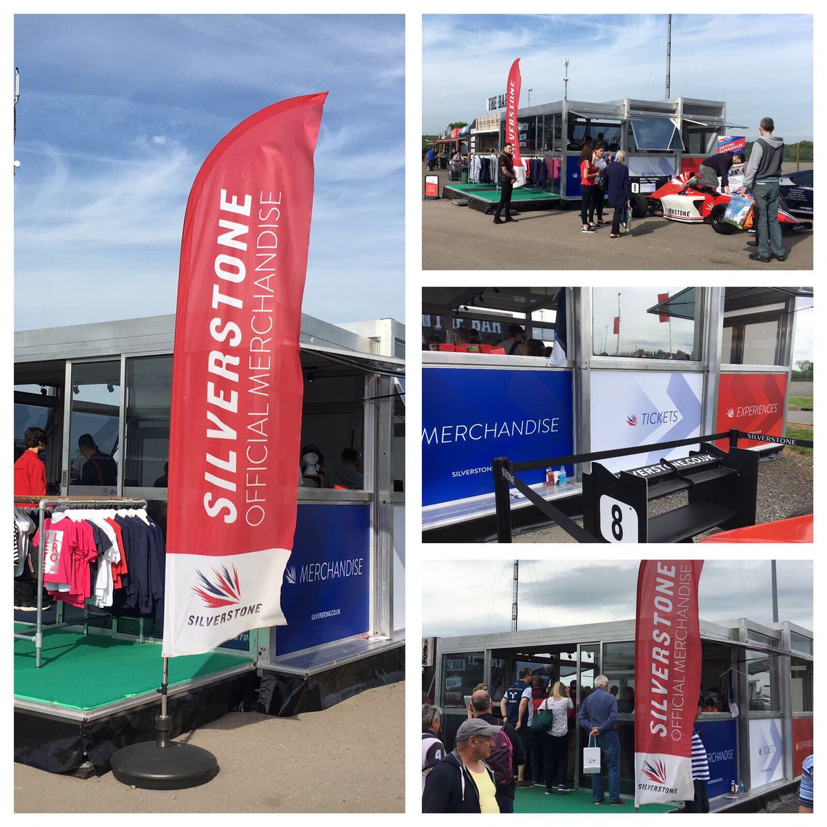 #infinitemovingvenue in use at <a href="/SilverstoneUK/">Silverstone</a> for #Williams40