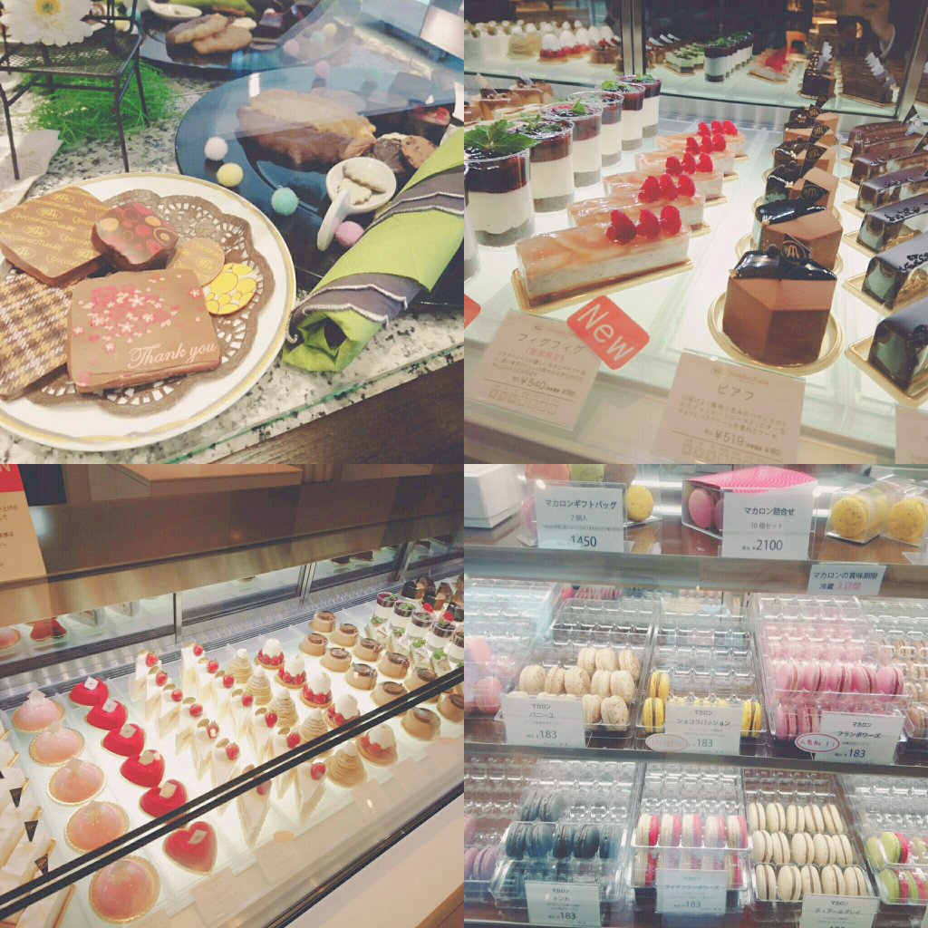 M O E M I お菓子垢 昨日はマーケティング研修 いろんな事吸収できて すごくいい機会だった 班の皆にはほんと感謝 これからも学校生活がんばろう マーケティング研修 ショコラティエマサール プティショコラ パティスリーシイヤ モンジェリ