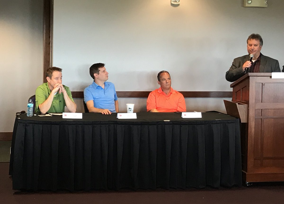 TechnologyIowa's tweet photo. "Security is about focus and intention: risk management means not every threat is equal." - Casey Decker, @FBFS #CXOpen https://t.co/Oc5PV7Ykvy