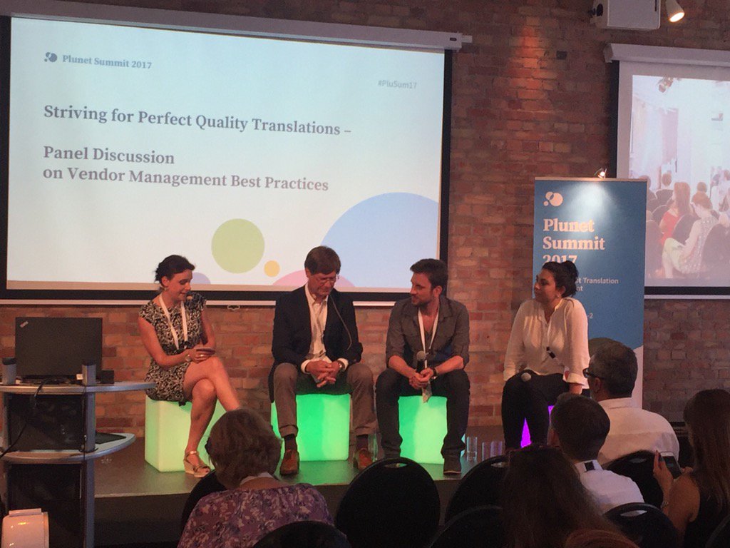 Plunet_News's tweet photo. Striving for perfect quality #t9ns. What do u think? #paneldiscussion #plusum17 https://t.co/nnABJZpcZ7