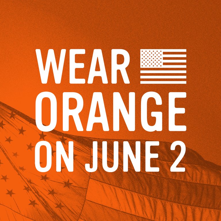 Today we #WearOrange with <a href="/Everytown/">Everytown</a> to raise awareness of gun violence - learn more: everytown.org