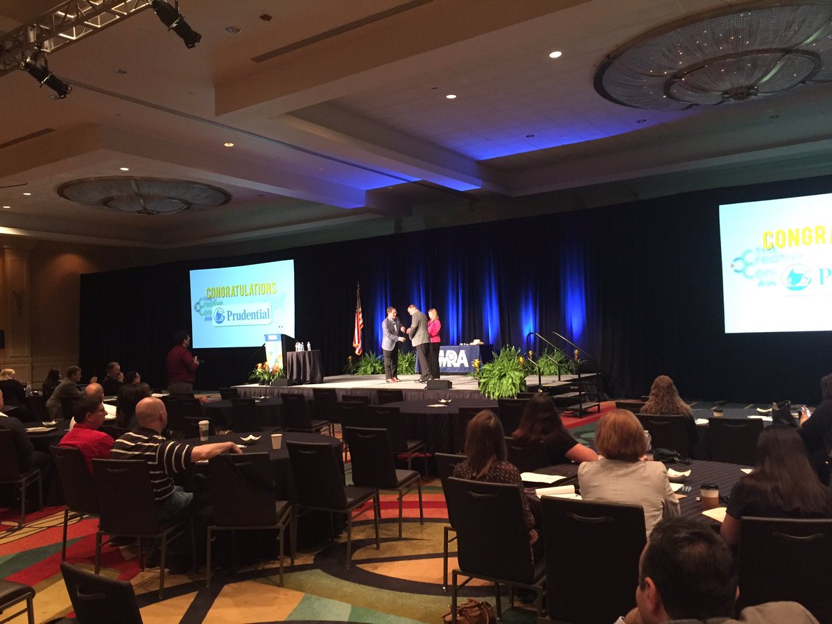 LIMRA_CRS's tweet photo. Kudos to @Prudential for winning the gold at the #CreativeConnections2017! #2017MktgConf https://t.co/MxqQIu2toL
