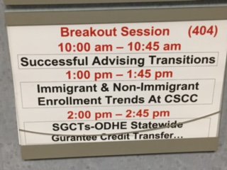 OhioTransfer's tweet photo. We have a great line up for you today! Tell us which ones you are going to! #OTC2017 https://t.co/EqWkWweOsQ