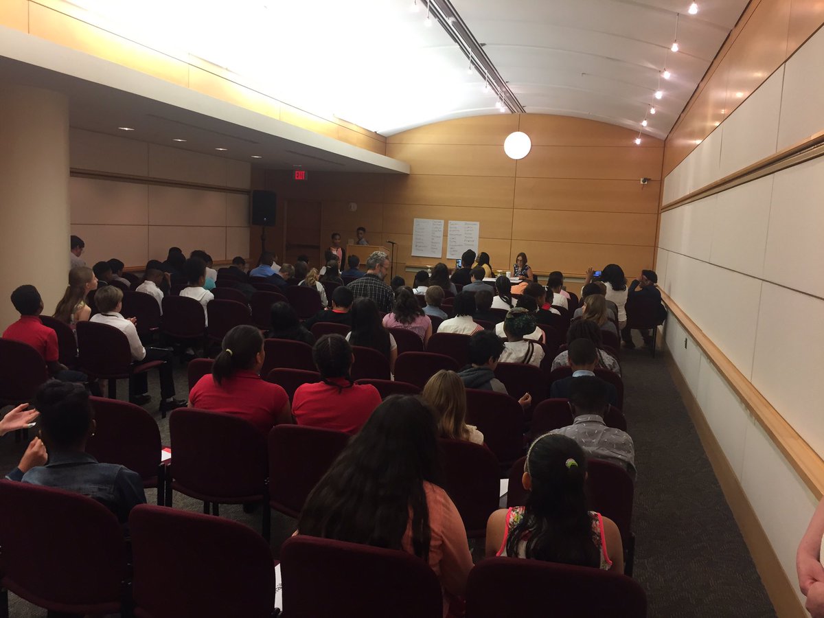 Honorable student delegates from 56 schools, 81 classrooms and all 8Wards propose their #ClimateChange resolutions at the 40th annual MiniUN