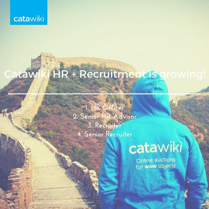 Our HR / Recruitment team is expanding and looking to hire 4 new Catawikians! #HR #Recruitment catawiki.nl/jobs/all?synci… <a href="/Catawiki/">Catawiki</a> #jobs