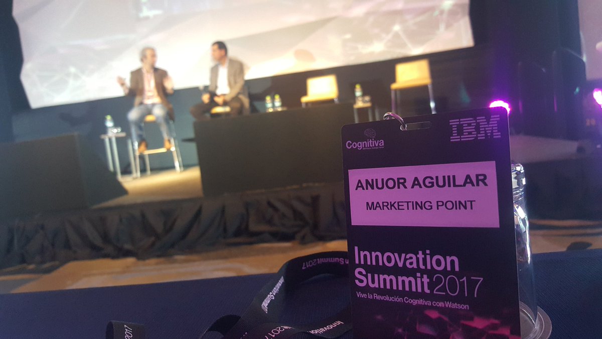 anuoraguilar's tweet photo. En  Innovation Summit 2017 #IBMSummitPeru Tecnología Cognitiva (inteligencia artificial) https://t.co/HvBRmXkcho