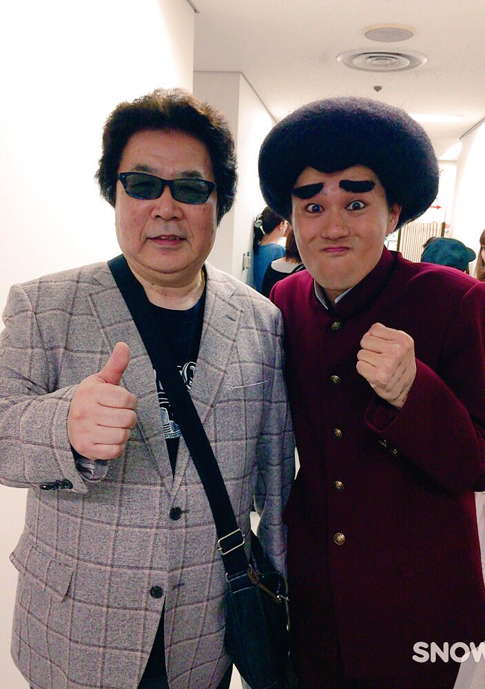 寺山武志 実は今日は冷越豪の声優をやられている玄田哲章さんとご挨拶させて頂きました 感無量です 深い声に生まれたかった 人 笑 若人先生役のあんりちゃんとの3ショット T Co Nb9y38es3l Twitter