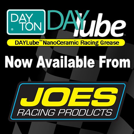 DaylubeRacing's tweet photo. Happy to announce #DAYLUBE Racing Grease is now available from @JoesRacing 🏁 https://t.co/HCPNUJYMr3
