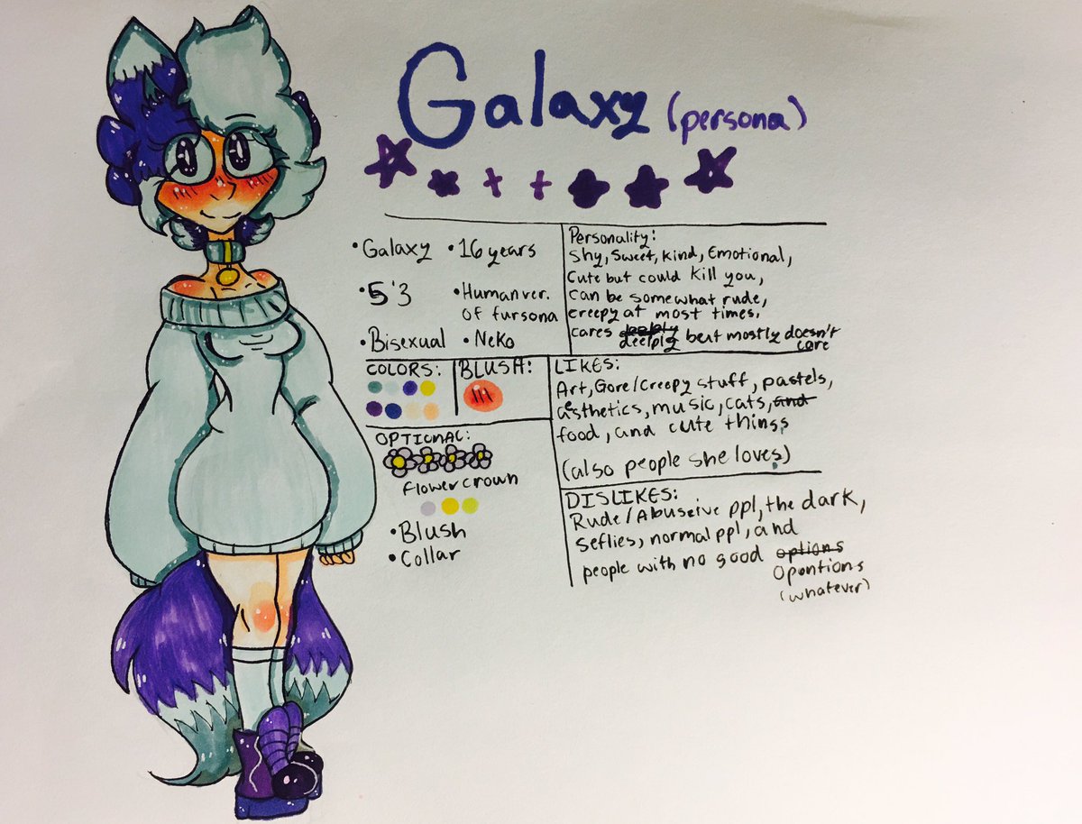 Á´ºá´¬Ë¢áµáµ Á´³á´¬á´¸ On Twitter Human Galaxy S Reference Sheet Persona Oc Refsheet My character design process 😈 redesigning my oc london 😈. reference sheet persona oc refsheet