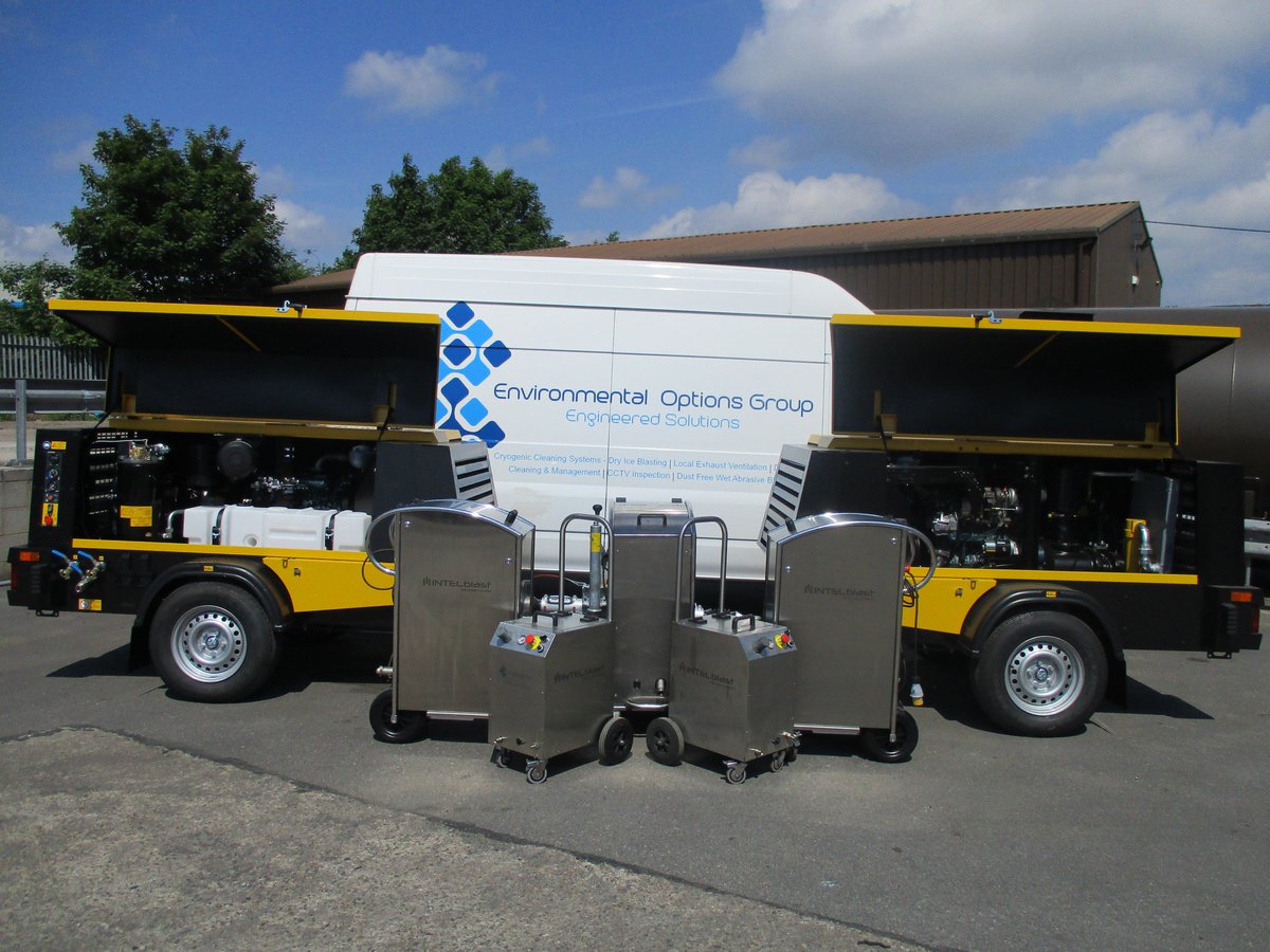 environoptions's tweet photo. New kit lands in the UK
ENVIRONMENTAL OPTIONS GROUP ICE BLASTING SALES &amp; SERVICE IN
THE UK. https://t.co/9UasTrm6gF