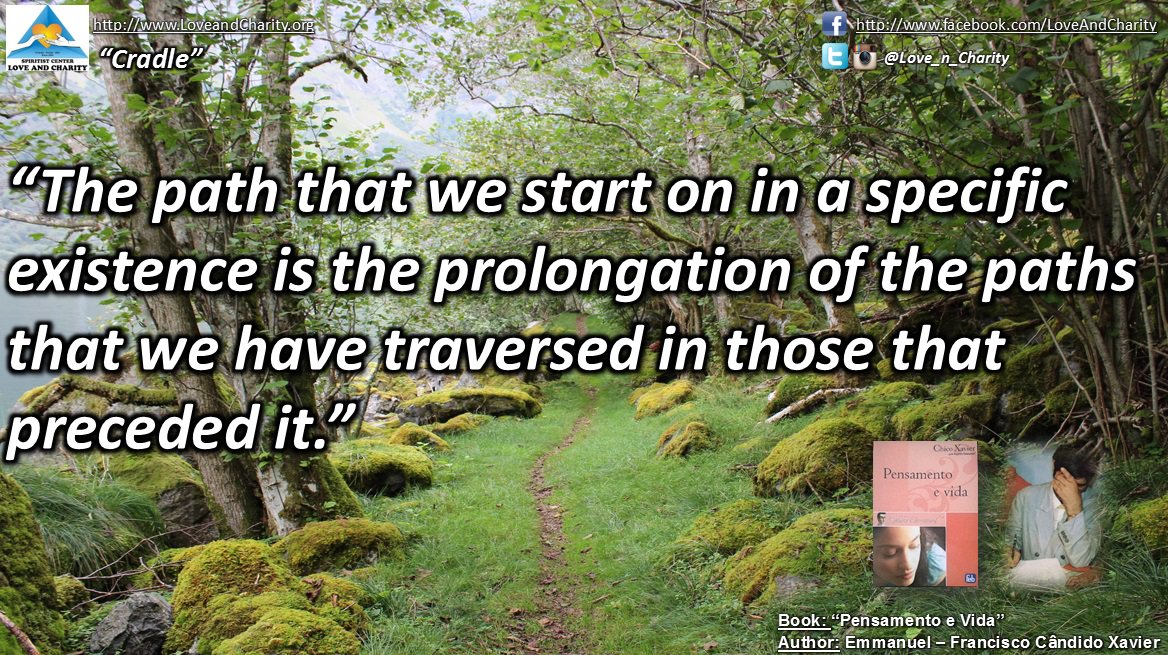Love_n_Charity's tweet photo. Life goes on... from one path to another in a never-ending string of interconnected relationships.#God #DailyTweet #Spiritism #Quote #Friday https://t.co/avxIUKUrYe
