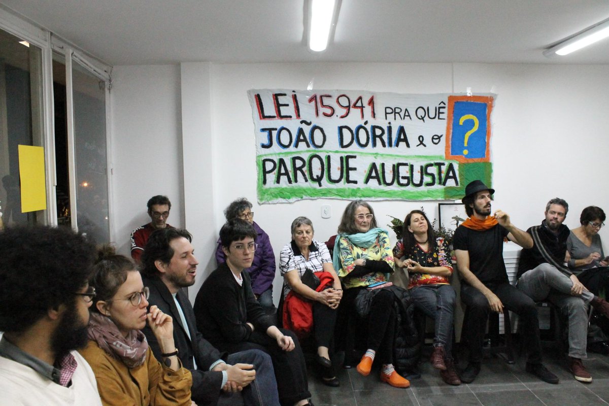Grupodobemestar's tweet photo. Projeto Comunitário e Gestão Coletiva do Parque Augusta sem Prédios em SP.https://t.co/8WawnGqObZ #RedeNovosParques #RedeNovosParquesSP https://t.co/NH99NVdeTd