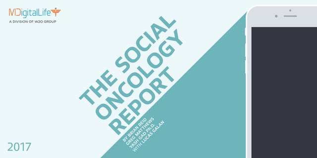 C_Nardone's tweet photo. .@MDigitalLife's 2017 Social Oncology Report has launched! Download the full report: https://t.co/a9XKd9hFH4 https://t.co/g03BiUy306