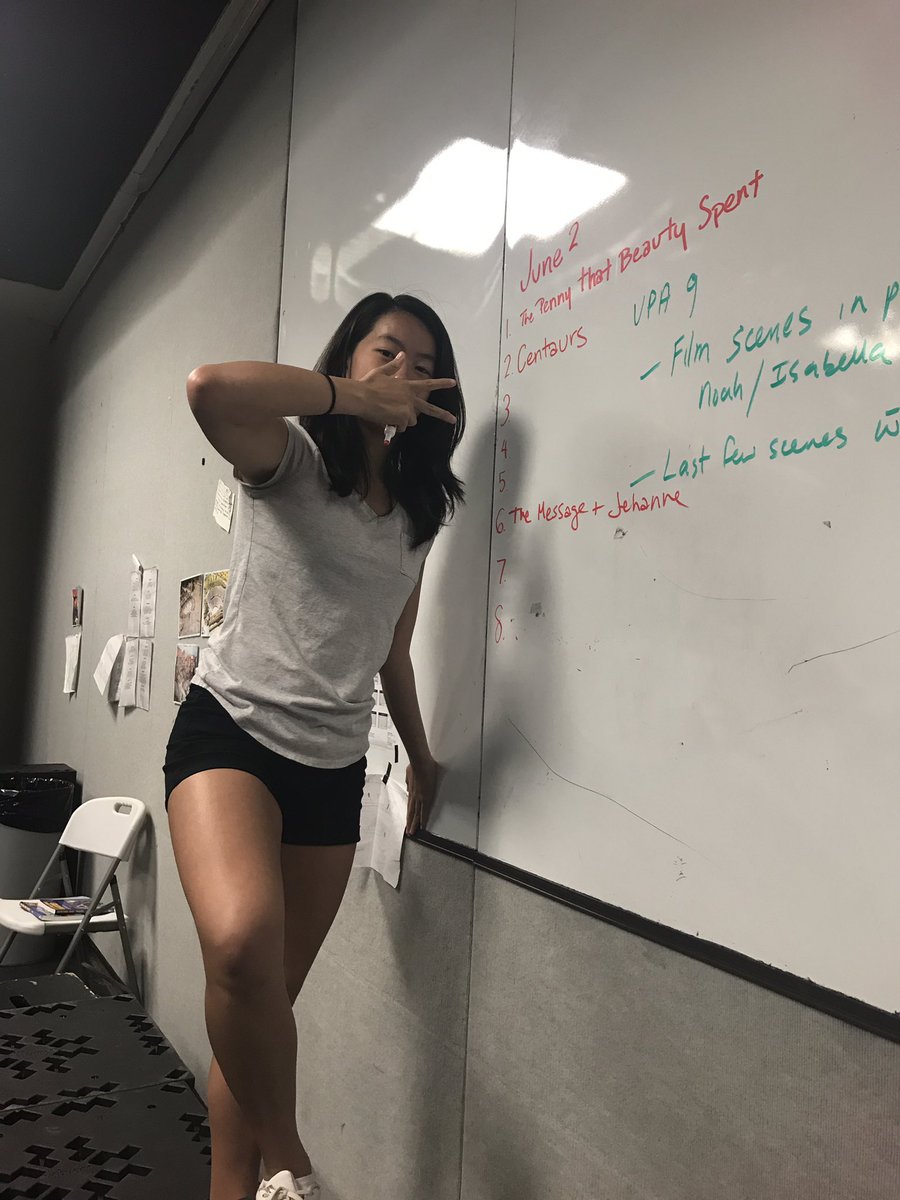 activistananya's tweet photo. Getting ready to rehearse scenes for theater!! #devilschat https://t.co/p9AGKtvHa5
