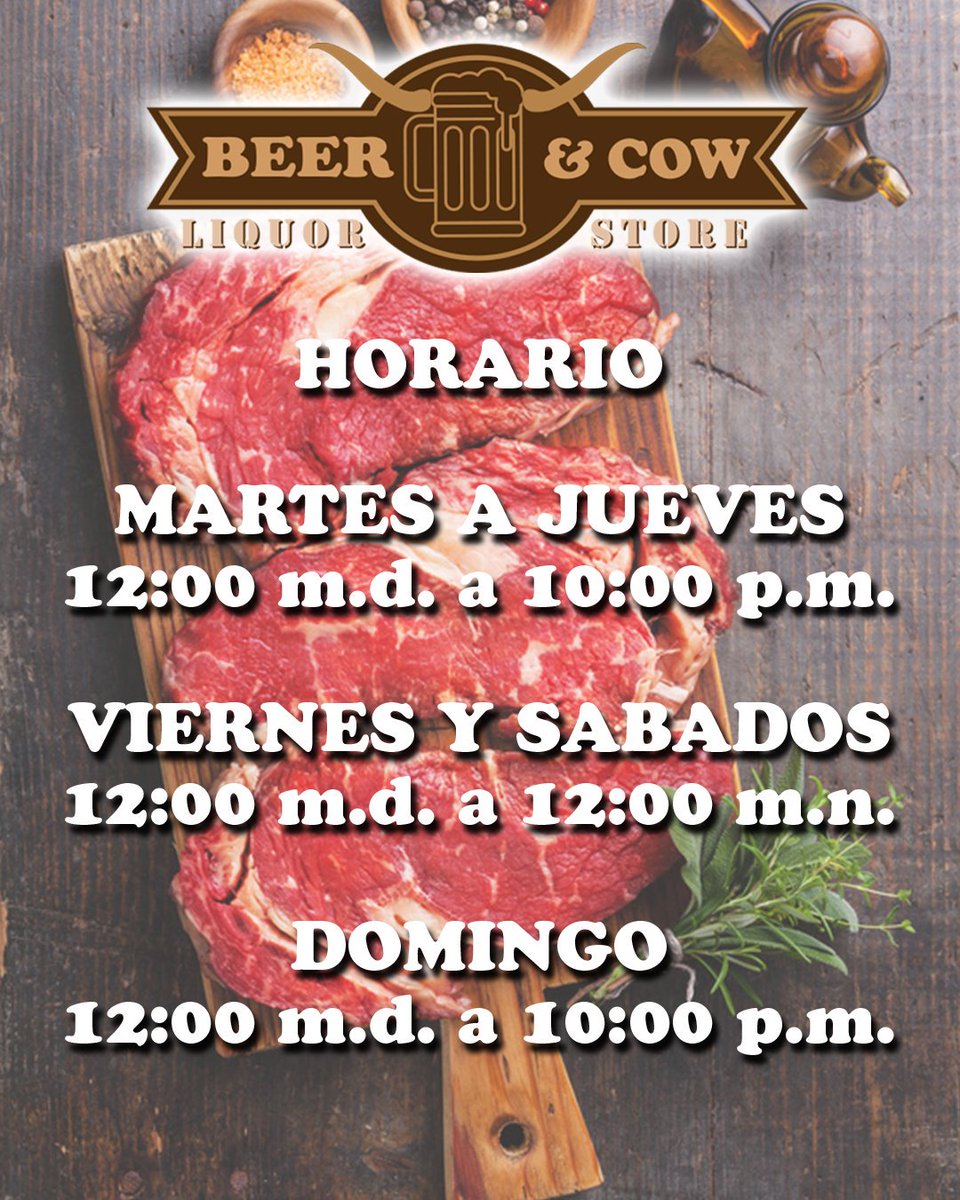 BeerCow507's tweet photo. Nuestro horario #carne #cerveza #Delivery 386.3988 @Vendelo507 @tu_portal_promo https://t.co/Eb6YtbQWmw