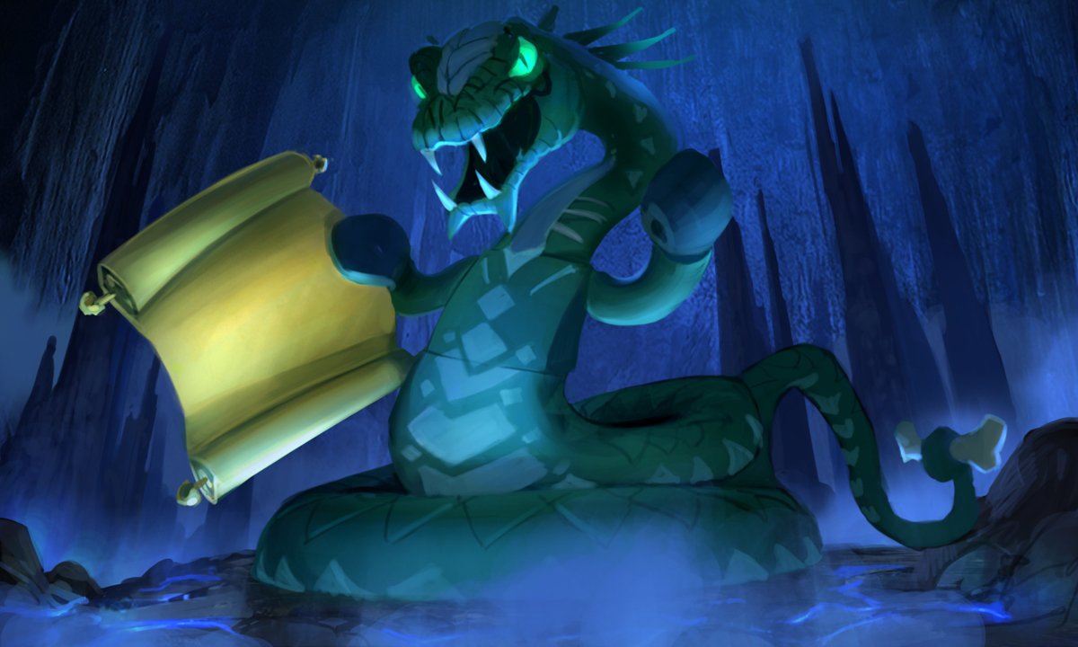 TommyAndreasen's tweet image. Early Pythor concept art by Craig Sellars.