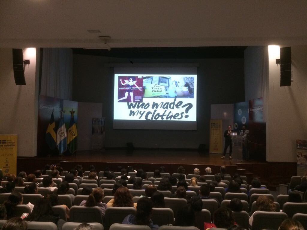 SwedeninGT's tweet image. Lina Sofia Lundin sobre #modasostenible #industriademoda #slowfashion @Intecap_gt  #SueciaSeMueve