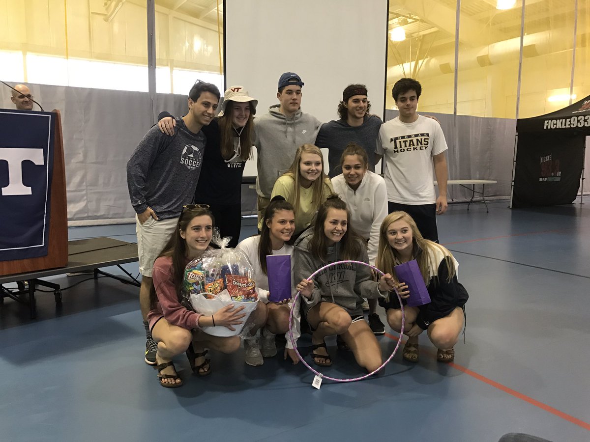 ThomasTitans's tweet photo. Congrats to Macedonian Muscle for winning our senior week competition! #TitansTogether @wths2017 https://t.co/pStRhfHTT6