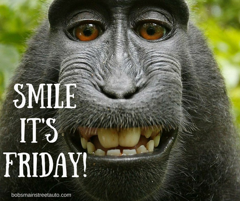 BobsAutoNTow's tweet photo. Smile, it's Friday!
#tgif #weekend #BobsMainStreetAuto https://t.co/TocjtPZ2Zb