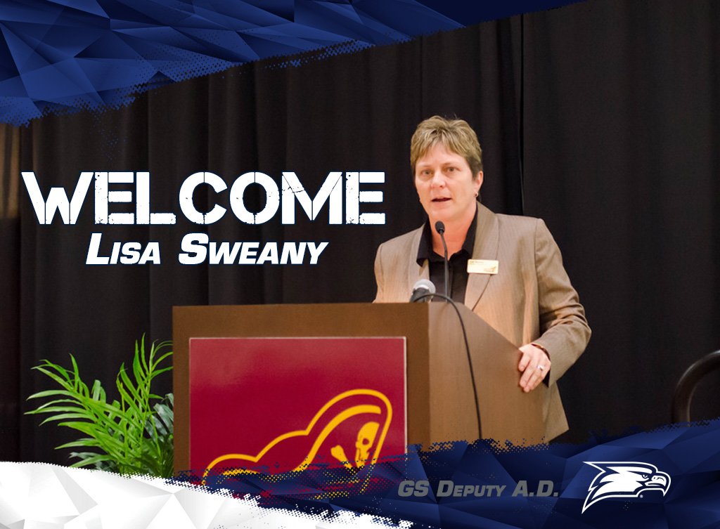 GSAthletics's tweet photo. Lisa Sweany Named Deputy AD at Georgia Southern

RELEASE: https://t.co/z9FQvefENC https://t.co/ADBZ2bUONJ