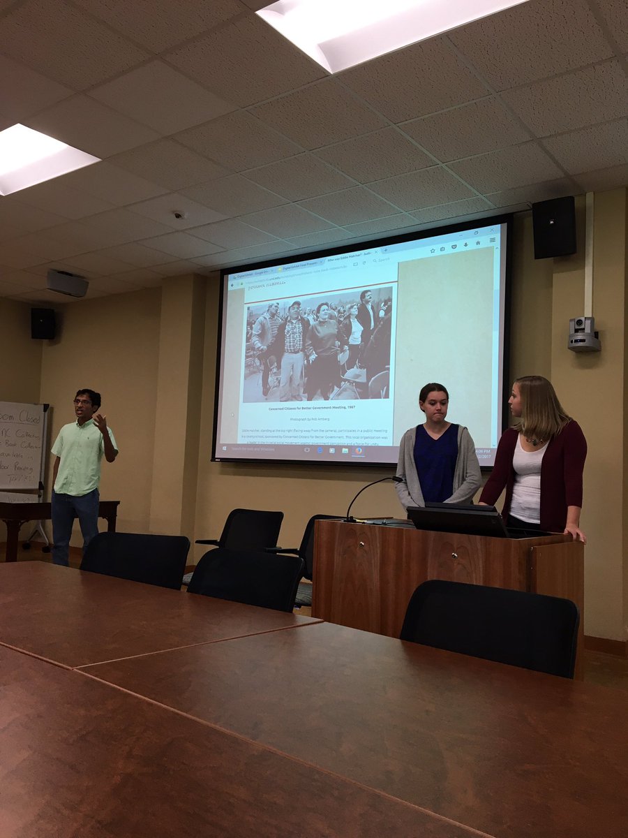 malindalowery's tweet photo. #LumbeeHistory 2017 digital exhibit on the @The_Robesonian takeover in 1988 @WilsonLibUNC @unccollege https://t.co/FcUwp3fxiK