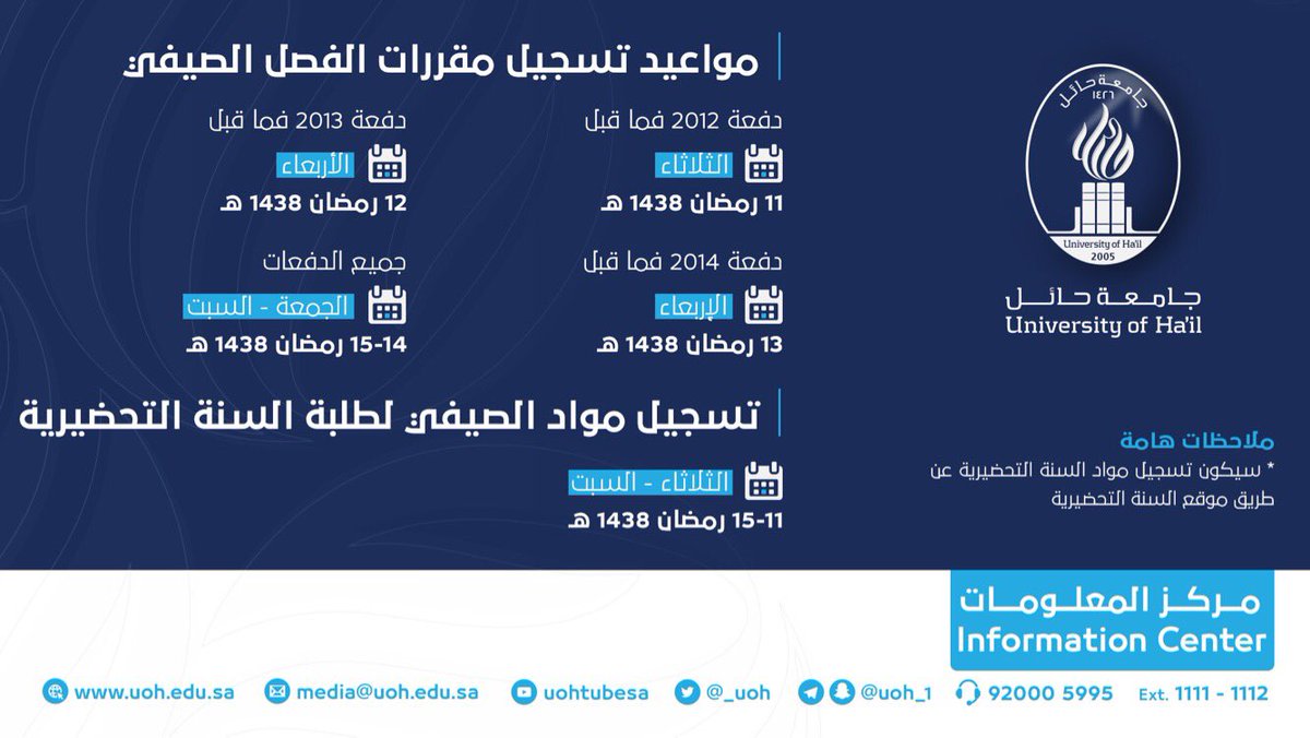 جامعة حائل البنر الجديد